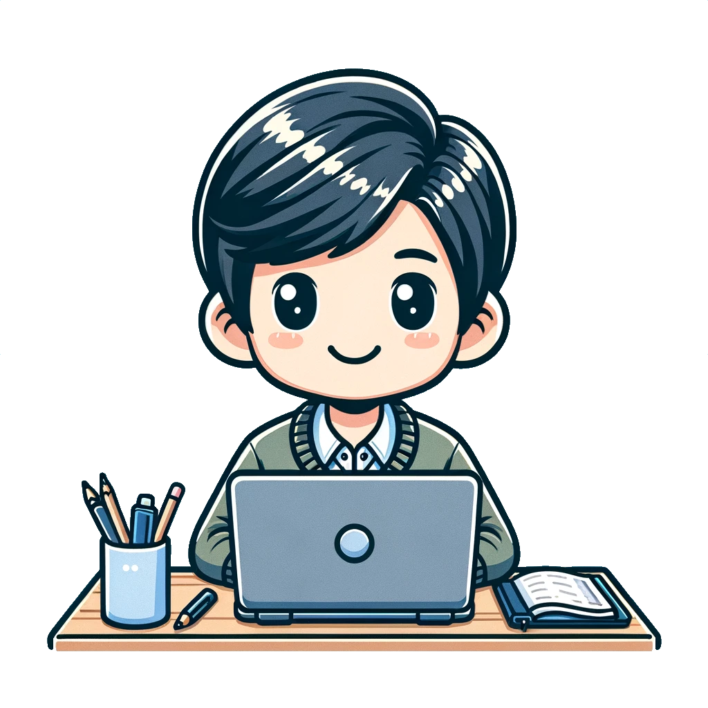 smart student learning new coding skills